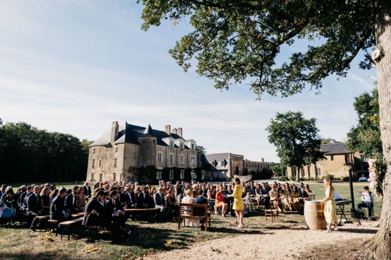 mariage au domaine de la jahotiere