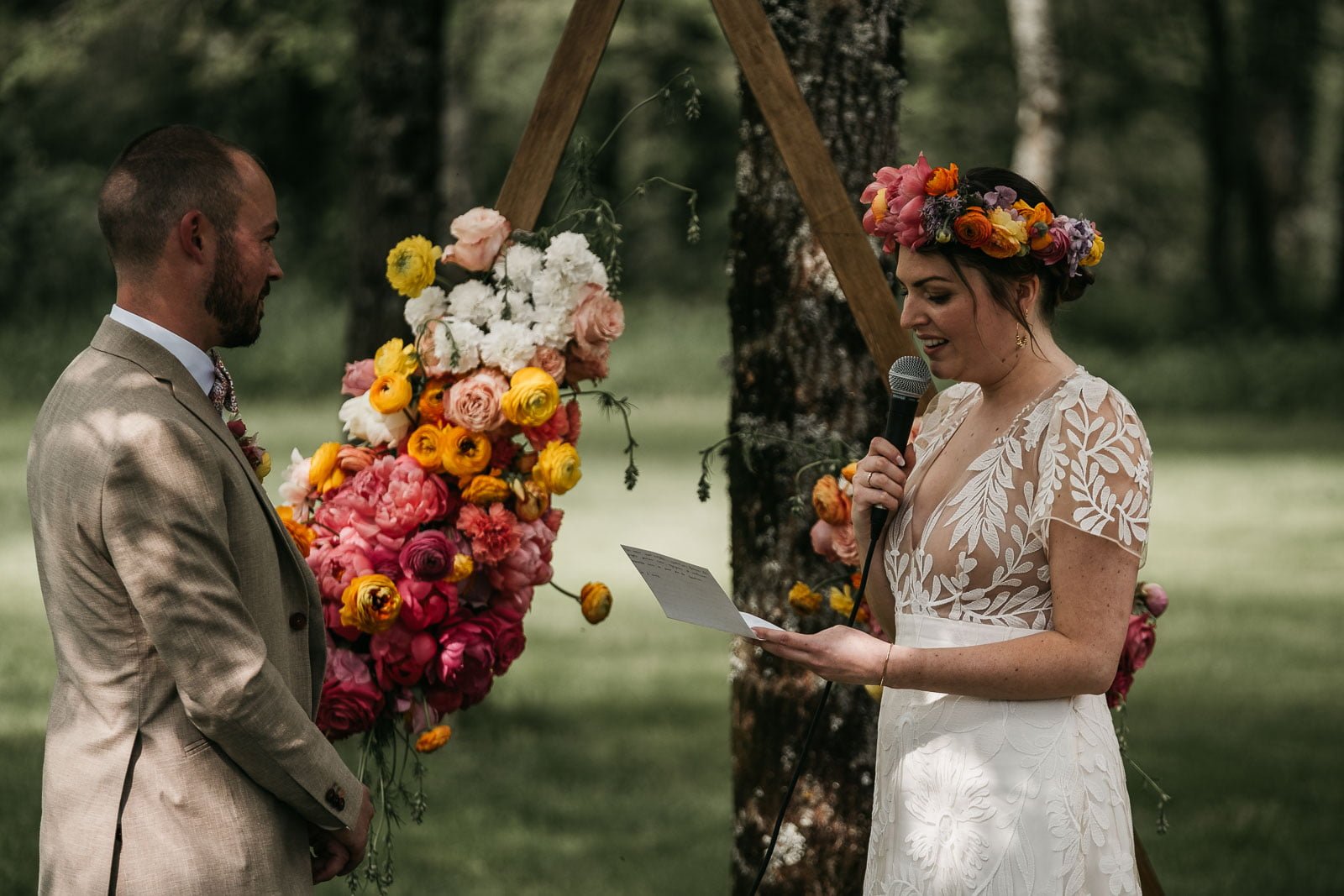photo mariage Cérémonie laïque au Manoir Ste Marie Mariage