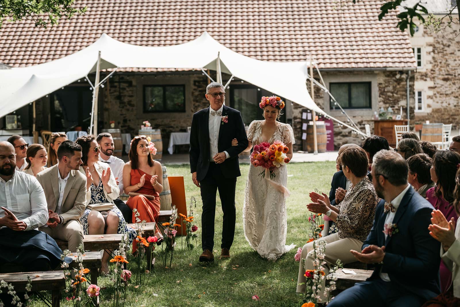 photo mariage Cérémonie laïque au Manoir Ste Marie Mariage