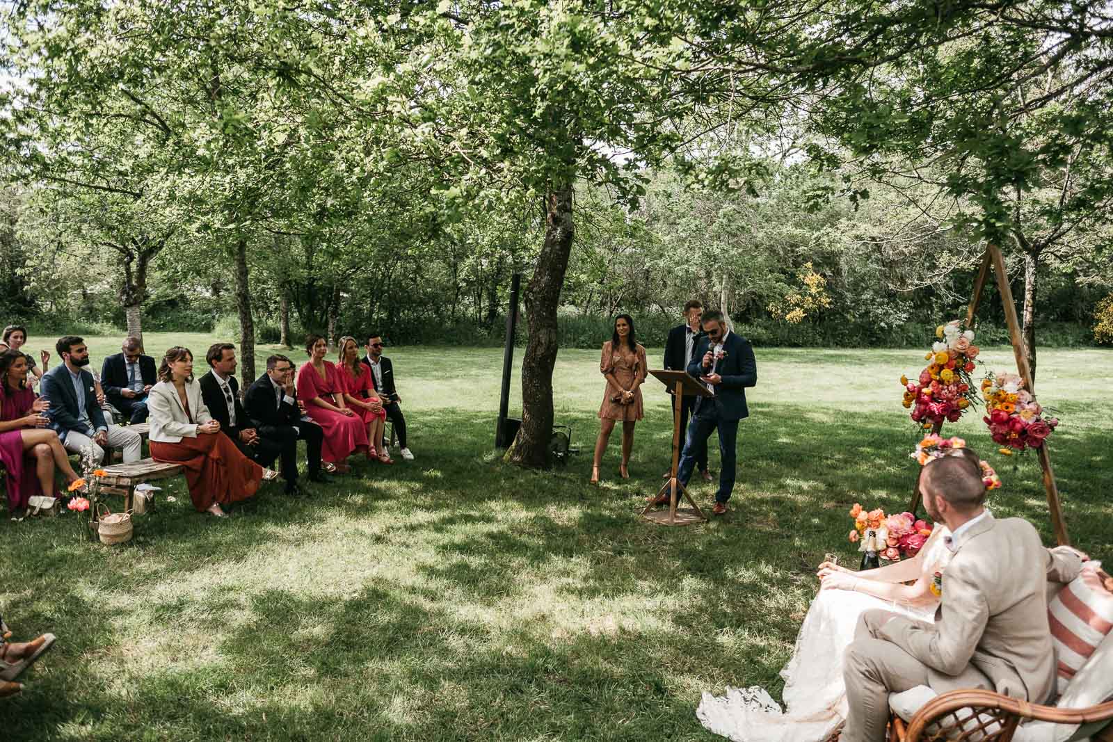 photo mariage Cérémonie laïque au Manoir Ste Marie Mariage