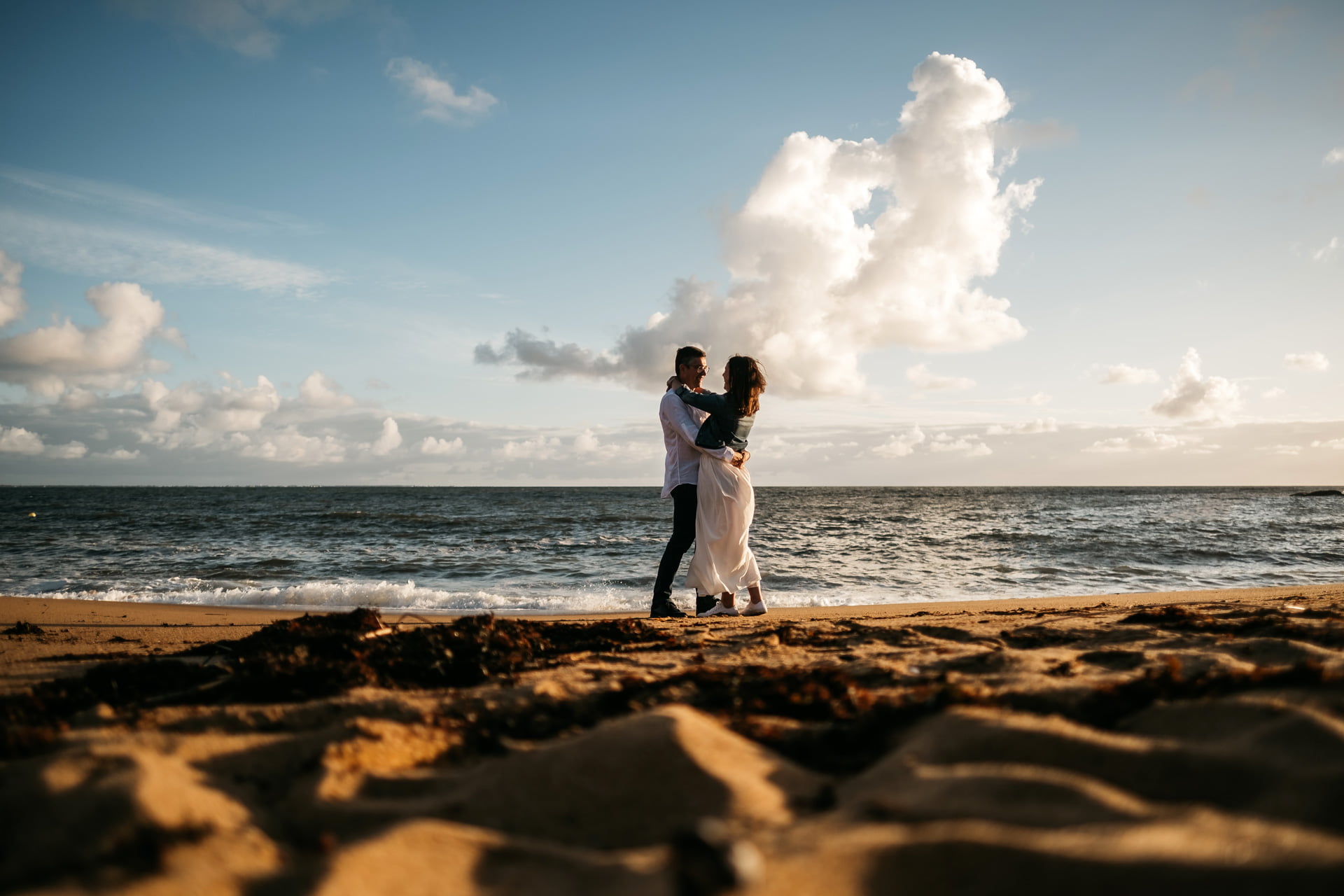 photo mariage Séance engagement à Pornic Mariage