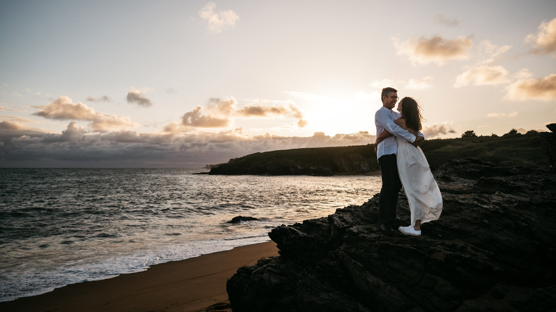 photo mariage Séance engagement à Pornic Mariage