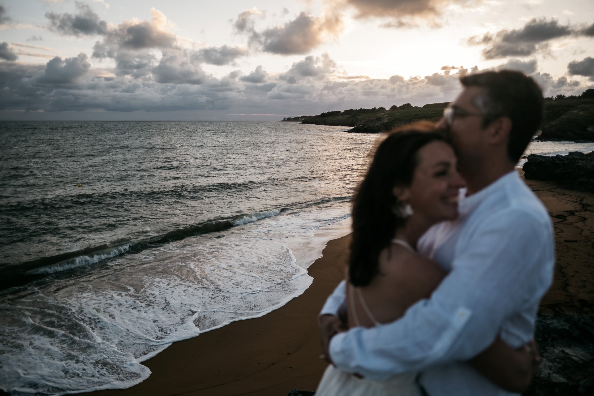 photo mariage Séance engagement à Pornic Mariage
