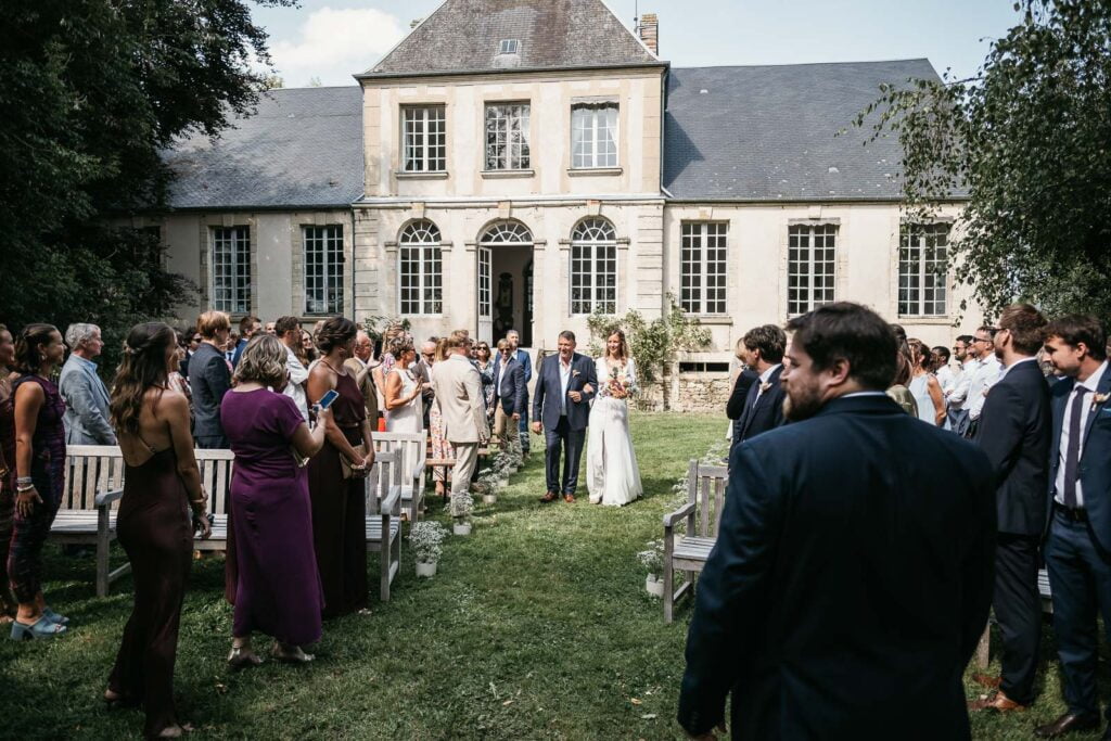 photo mariage Cérémonie laïque au Manoir de Chivré Mariage
