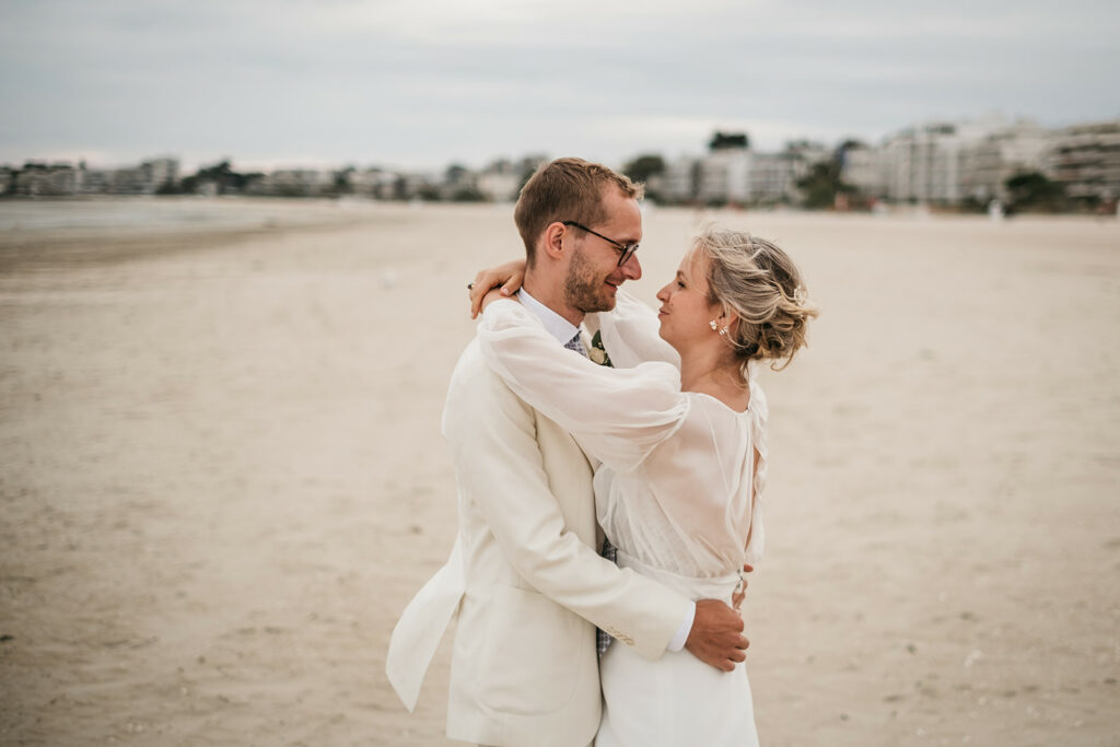 mariage les pieds dans le sable