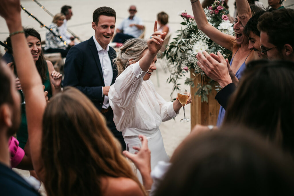 Mariage à la Baule les pieds dans le sable pierregobled 714